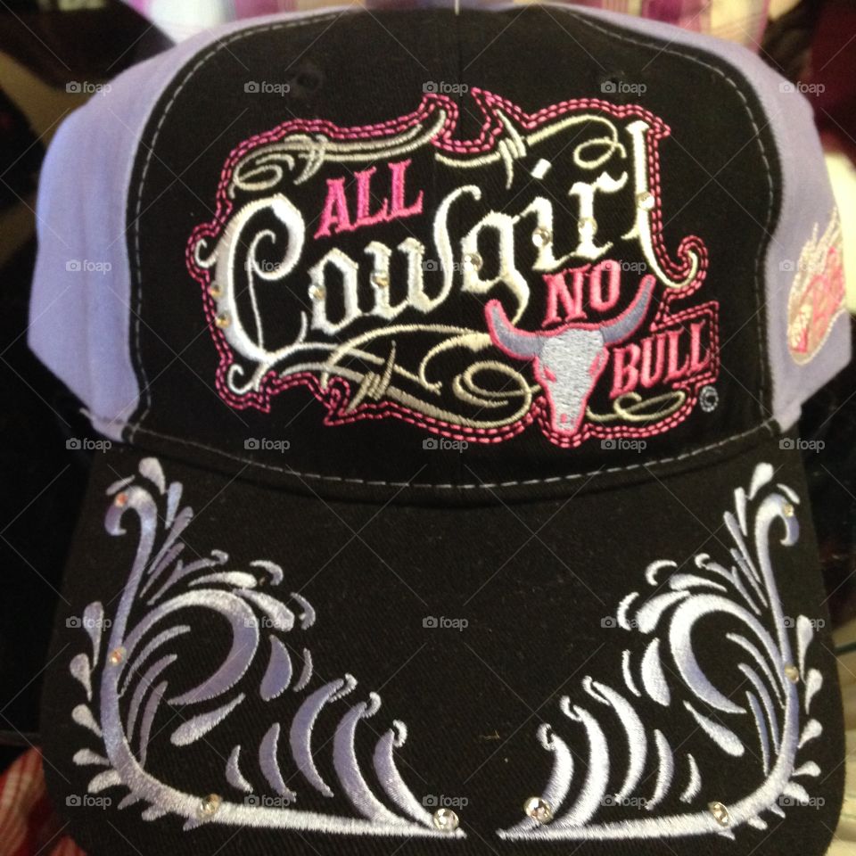 All cowgirl - no bull!