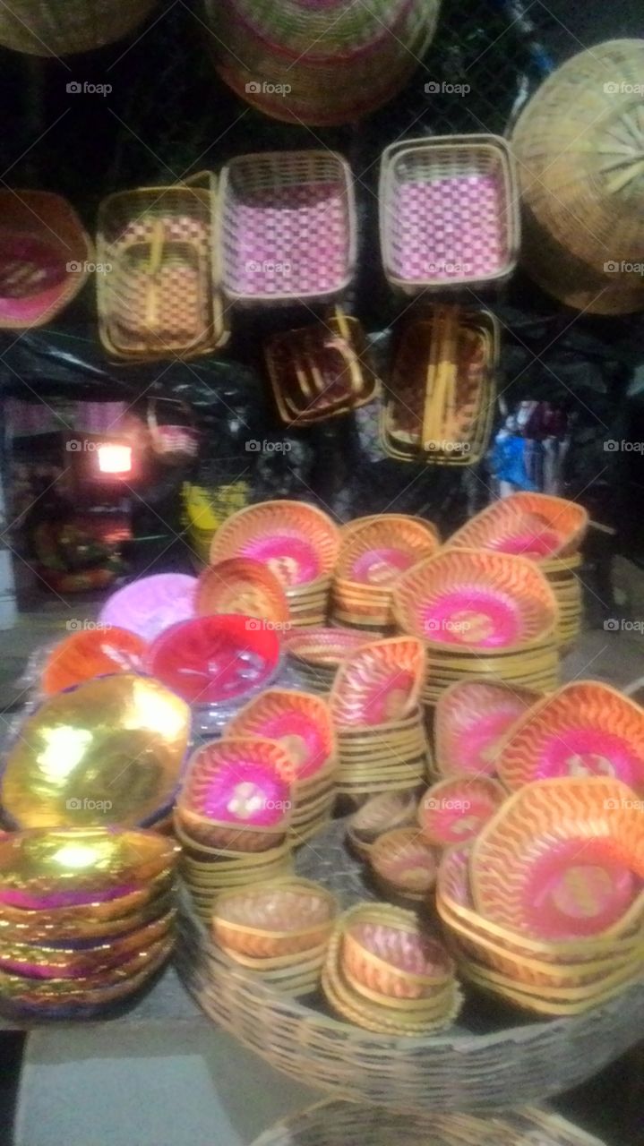 handicraft baskets