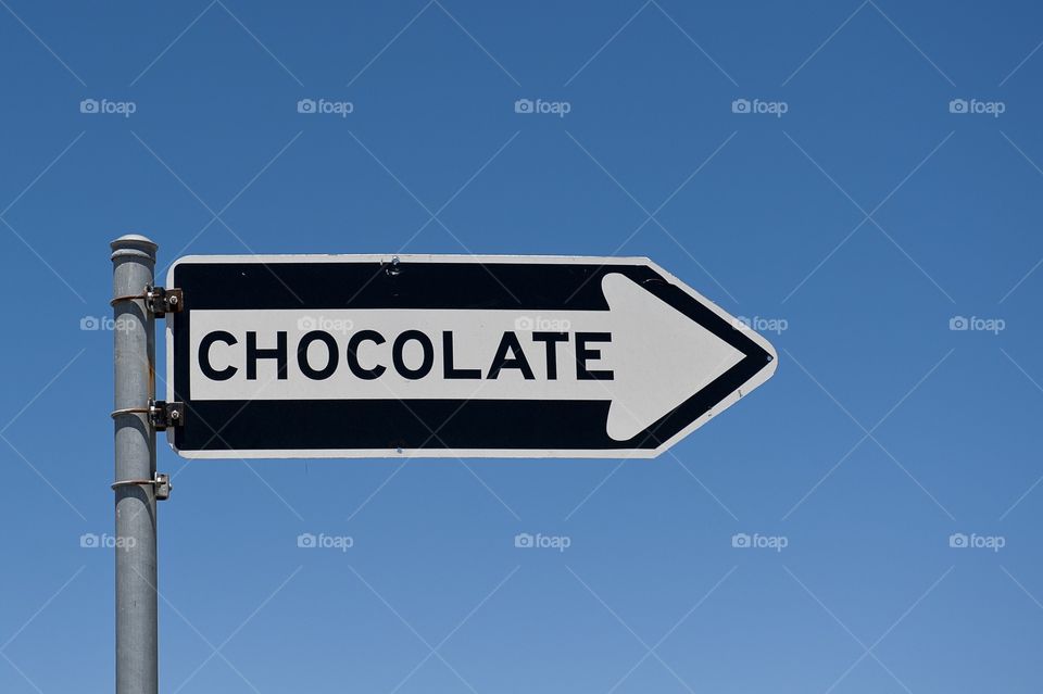 Chocolate, Sign, San Francisco | All signs point to chocolate 