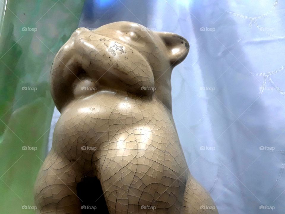 Bulldog Statue