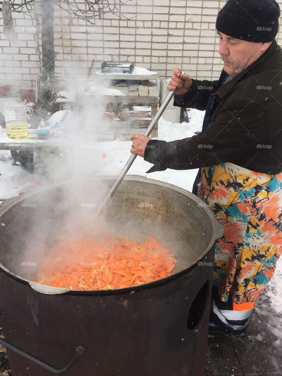 Chef on winter ❄⛄