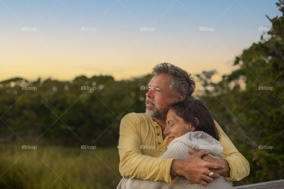 Sunset snuggle