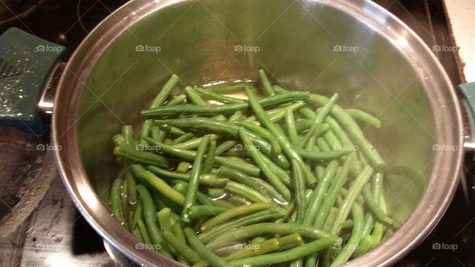 Fresh Steamed Green Beans