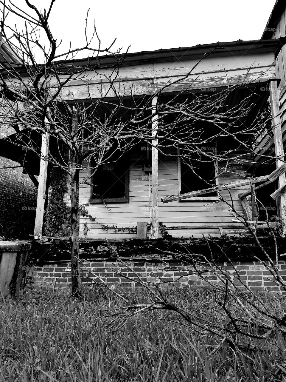 abandoned house