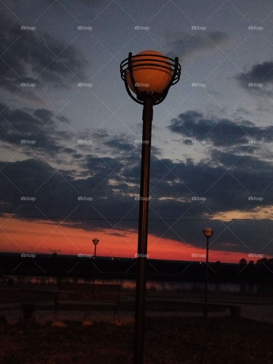 вечер.закат.