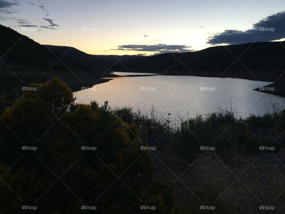 Landscape, Water, No Person, Lake, Sunset
