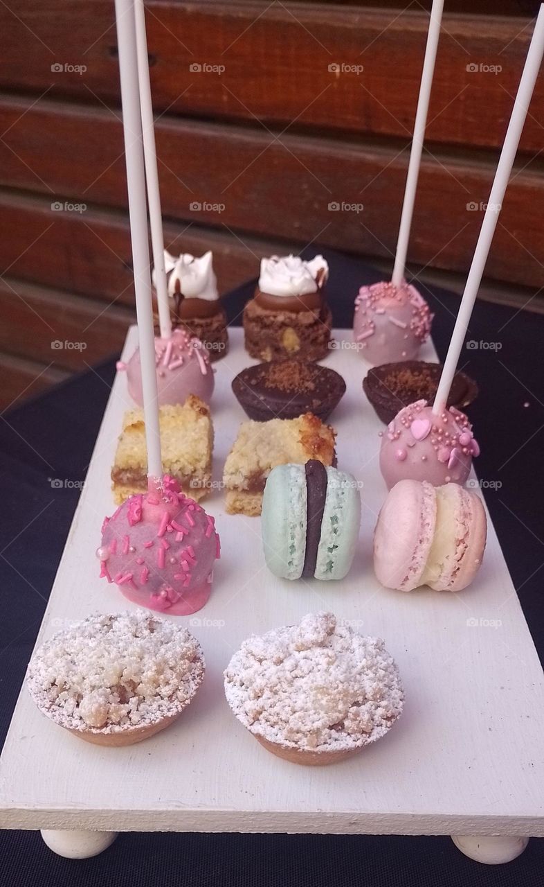 mesa dulces en un evento