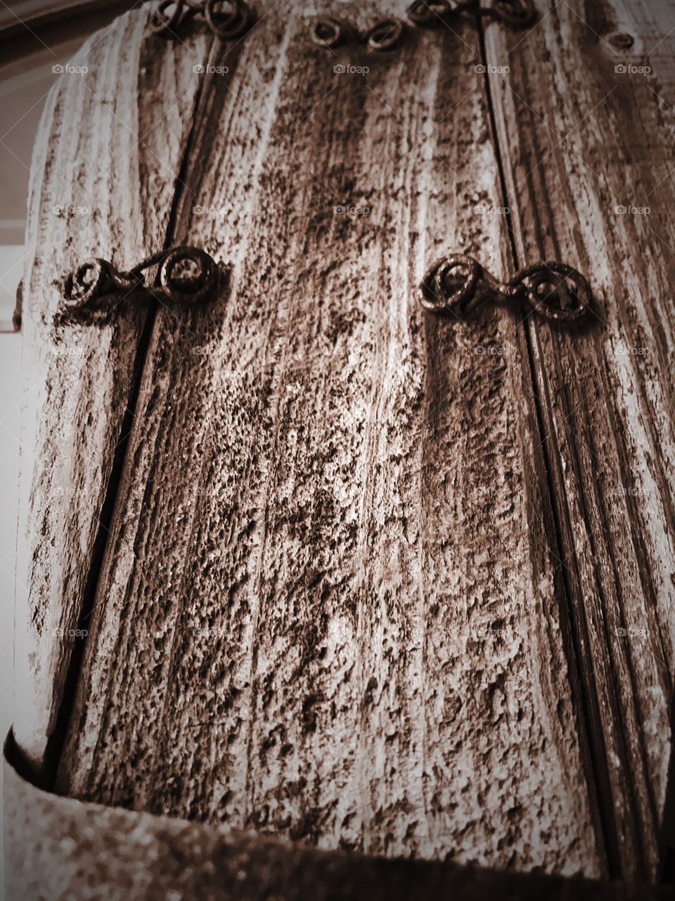 Rustic wood plaque 