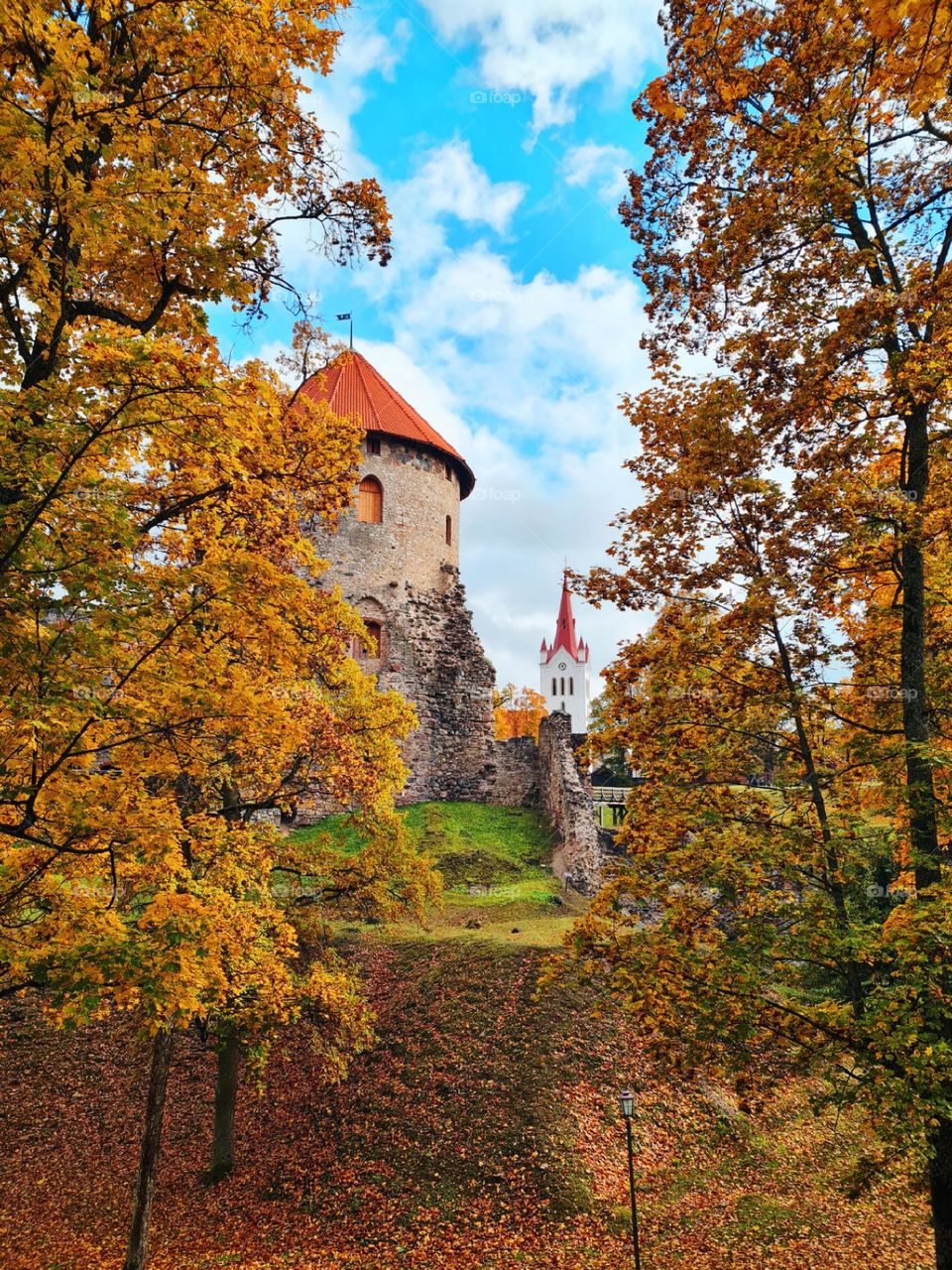 My hometown in autumn colors