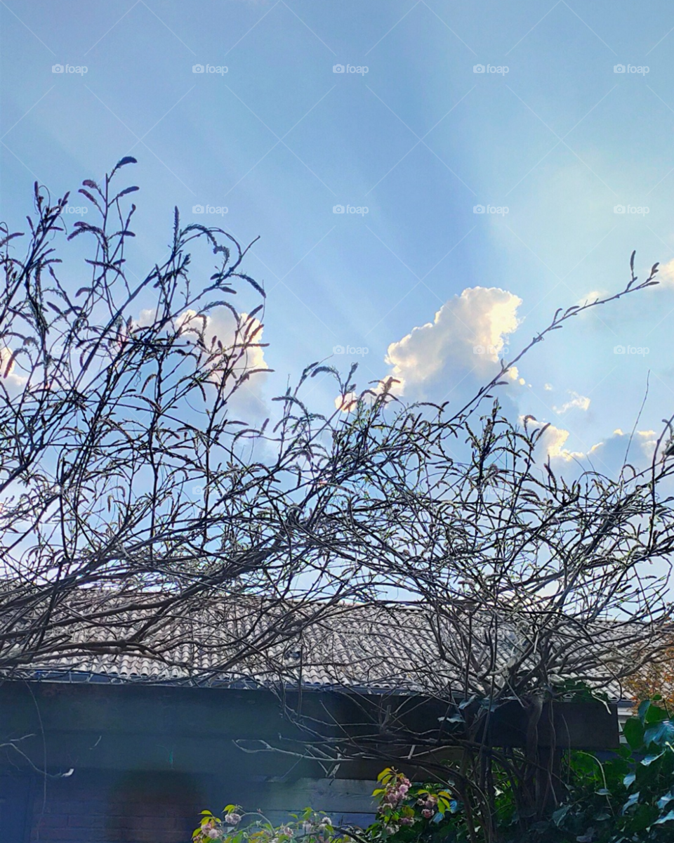 Beautiful Clouds. Beautiful sky view through my Windows