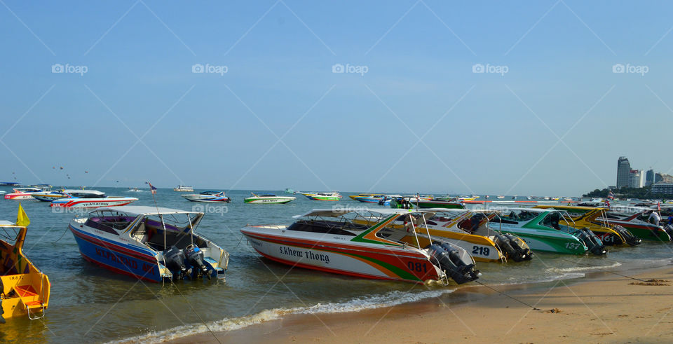 Pattya beach . travel 