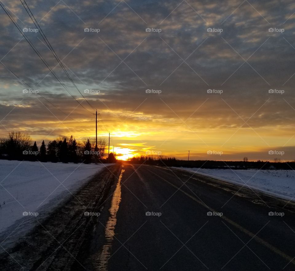 East Ontario Sunset