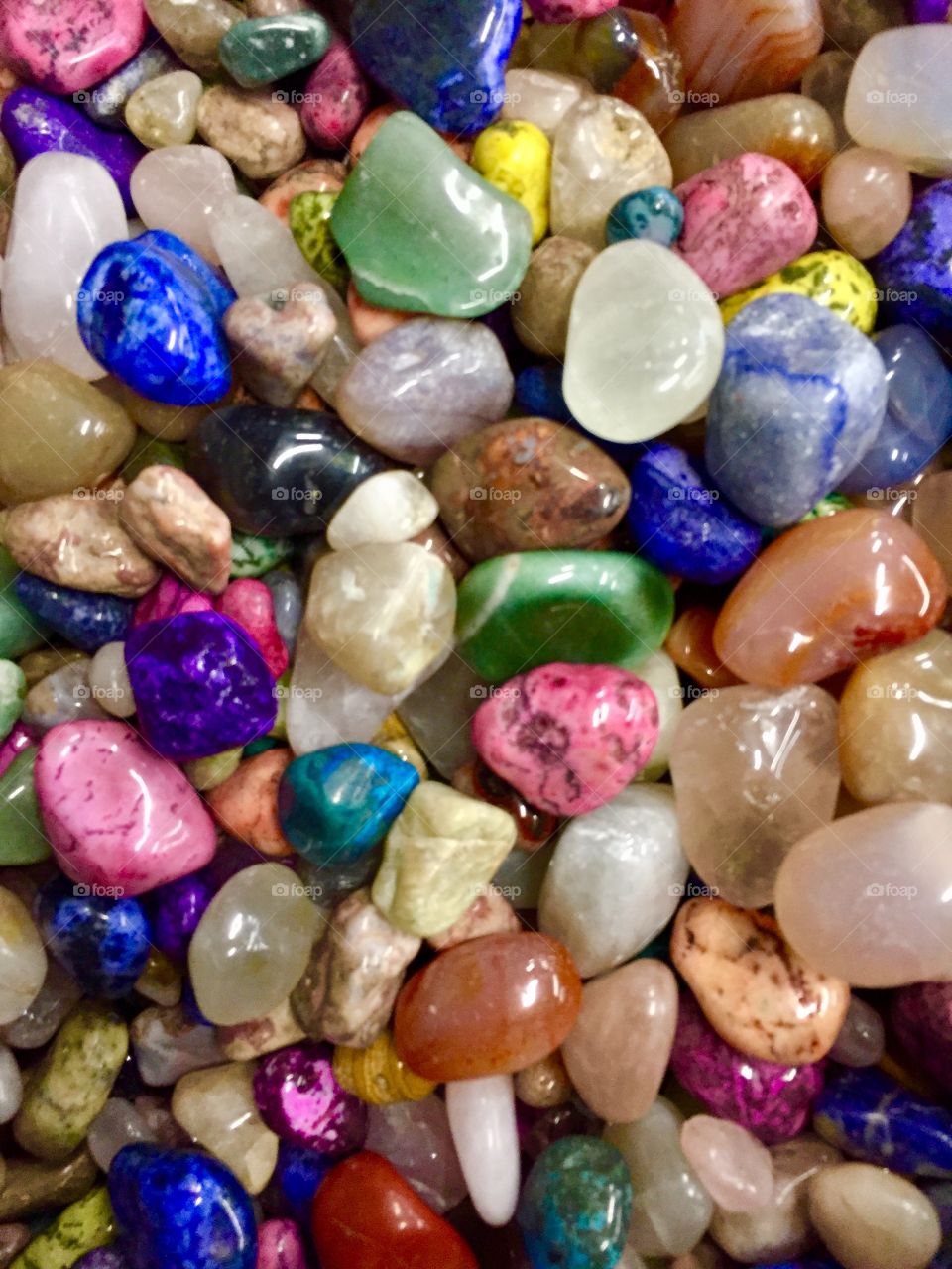 Colorful Polished Rocks