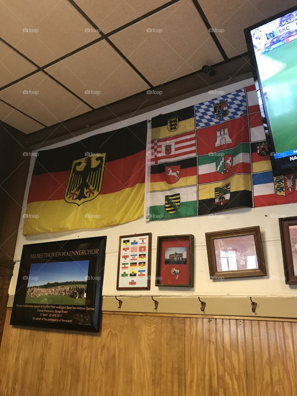 German flags 