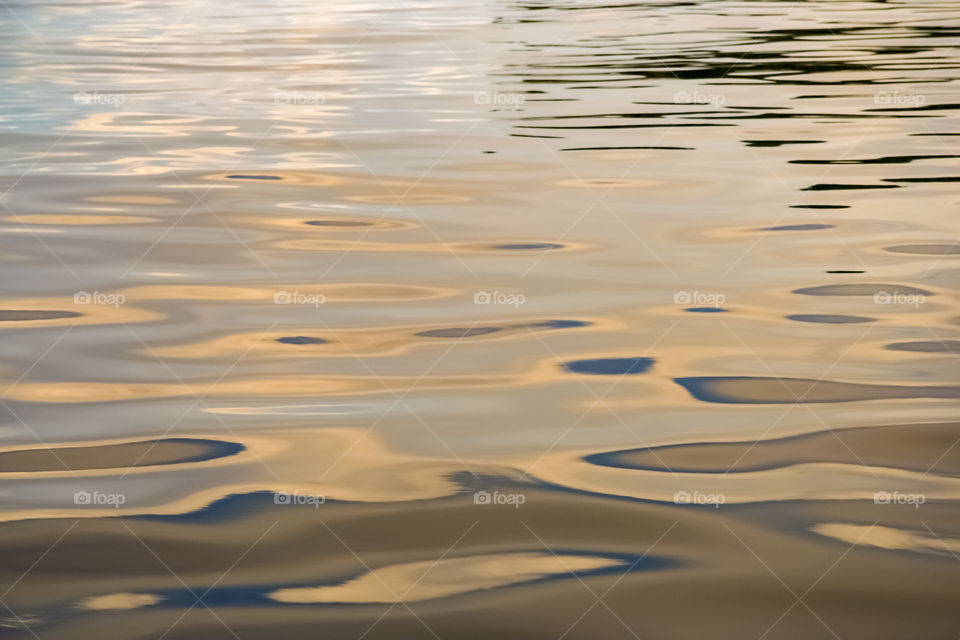 Reflections on water, neutral tones