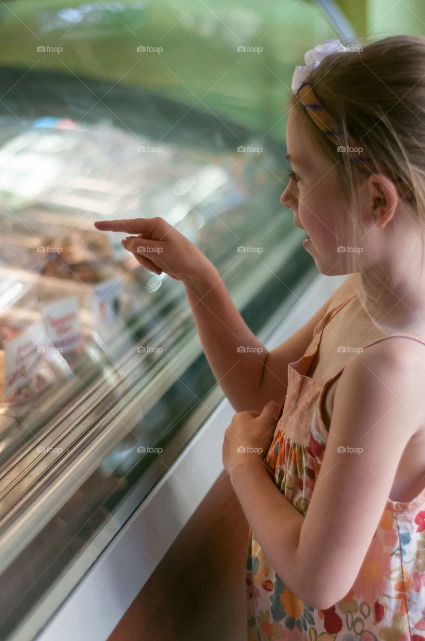 'I'll take that flavor'
at the gelato cafe