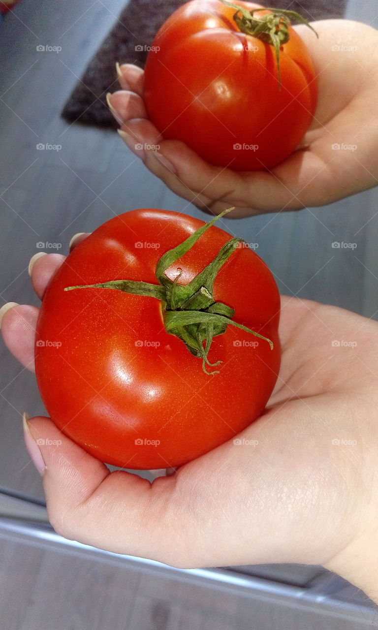 Holding food