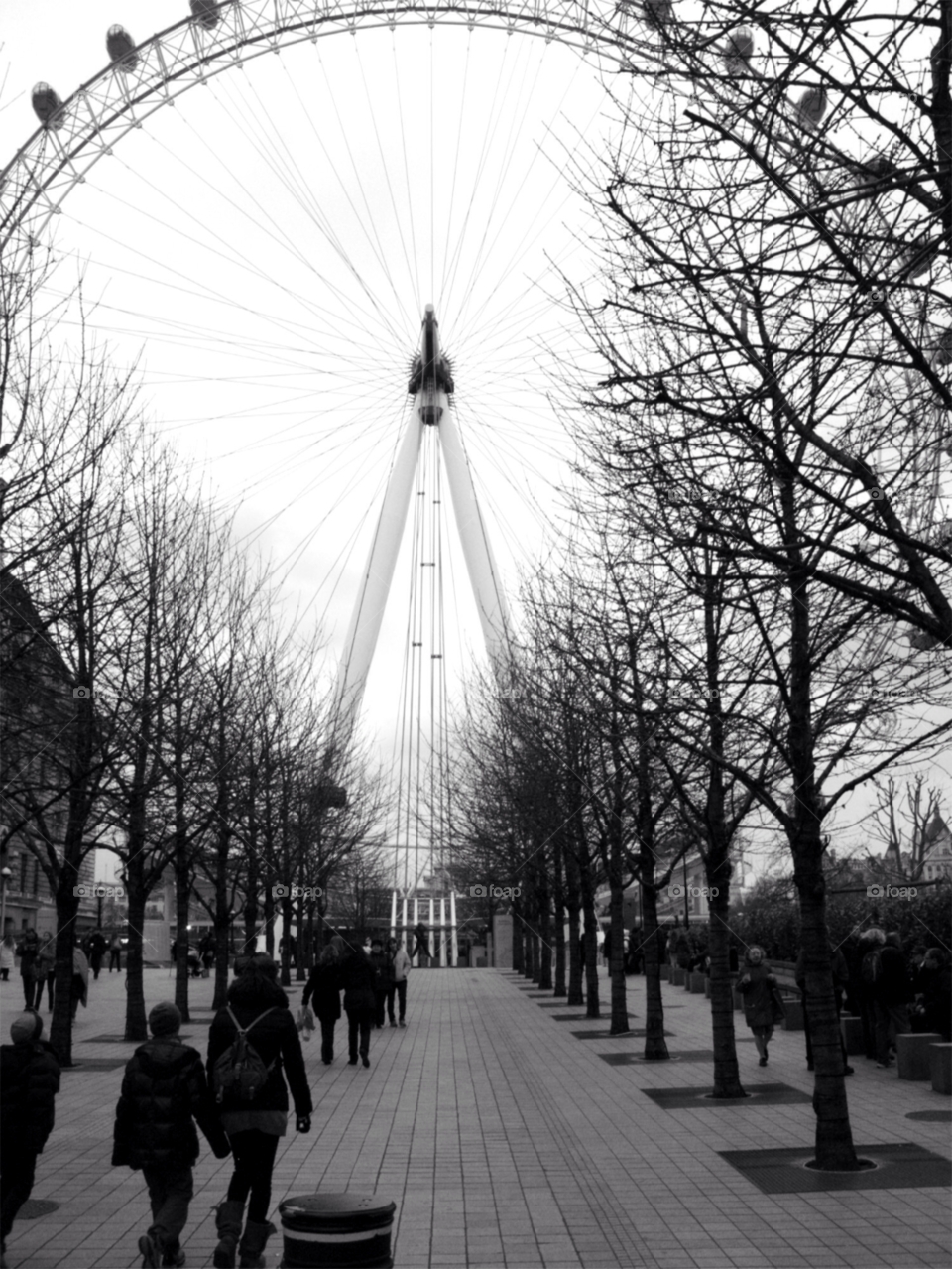 wheel london eye by karlbinder
