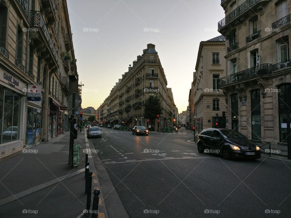 Random Street Sunset