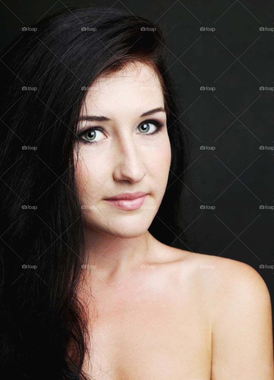 Portrait of beautiful girl