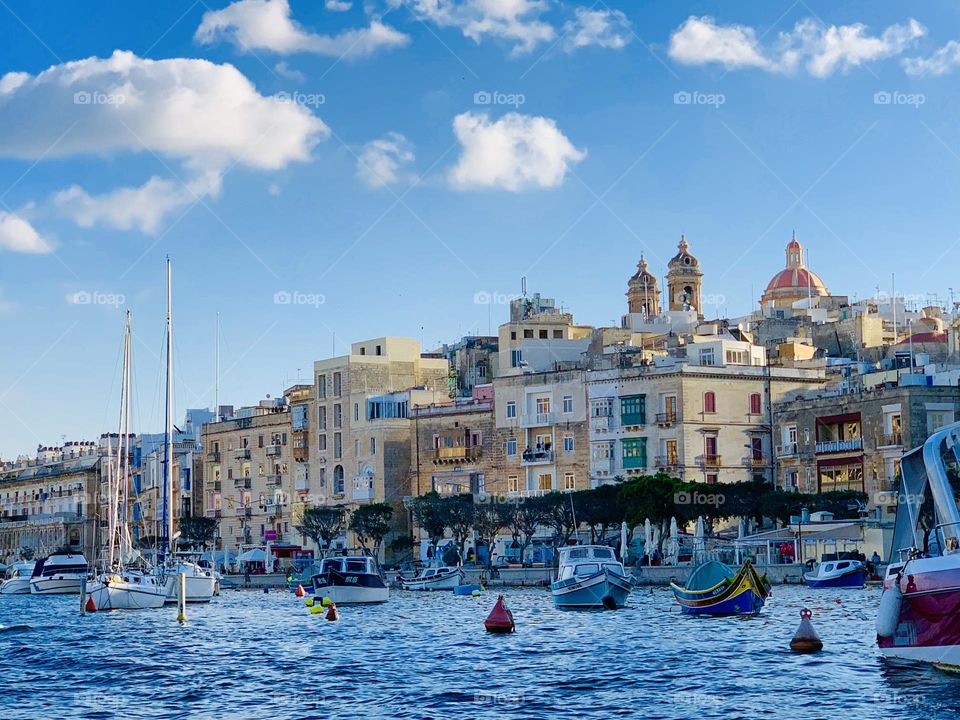 Sailing on the waters of Malta