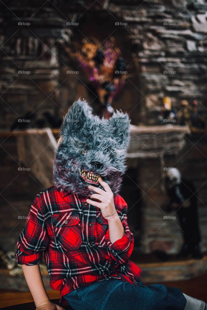 Werewolf costume 