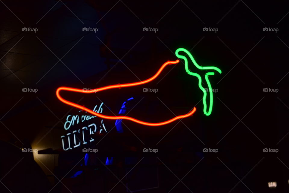 neon sign