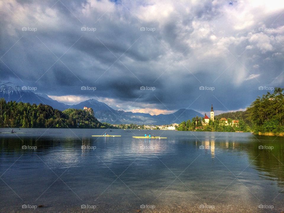 Water, No Person, Lake, Reflection, Travel