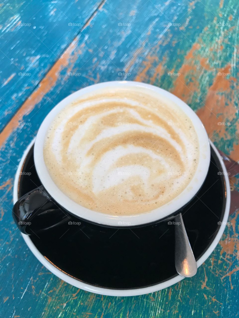 Cup of coffee latte
