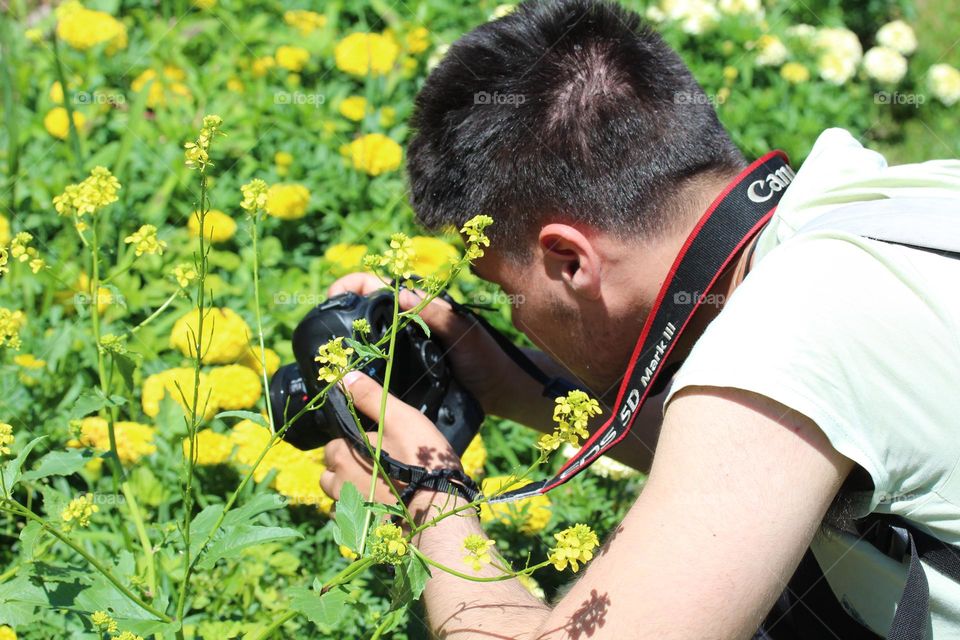 Taking a shoot at the nature