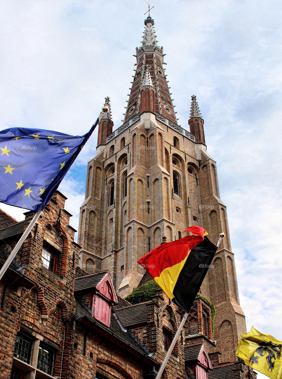 sky summer church flags by chris7ben