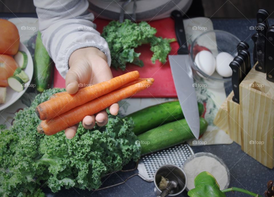 food ingredients for a great dinner and healthy living 