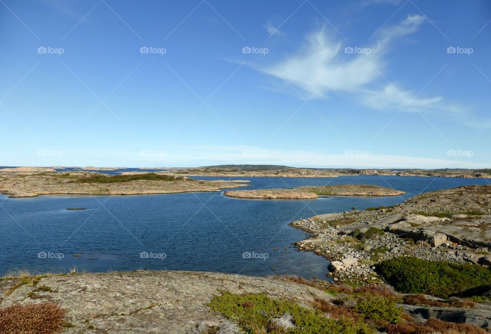 cliffs in the Swedish archipelago