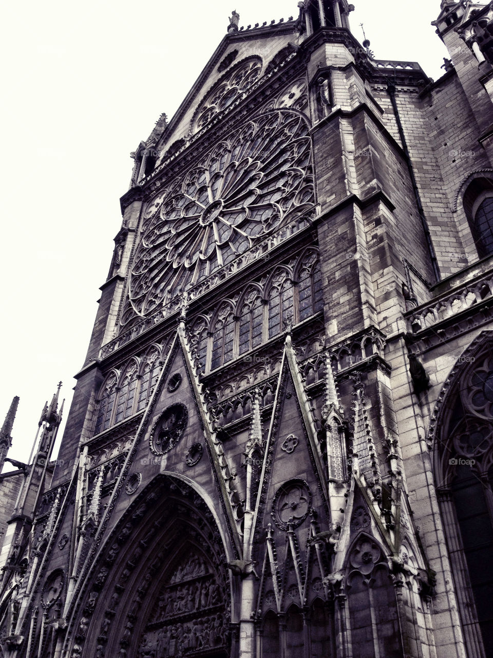 Transepto de la Catedral de Notre Dame. Transepto de la Catedral de Notre Dame (Paris - France)