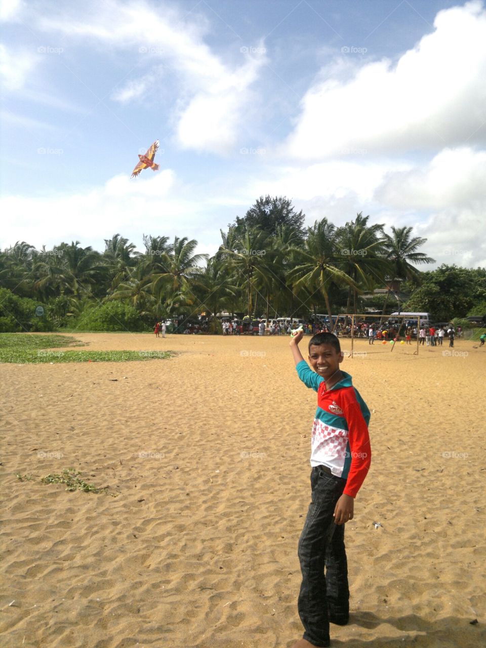 Boy and the Kite