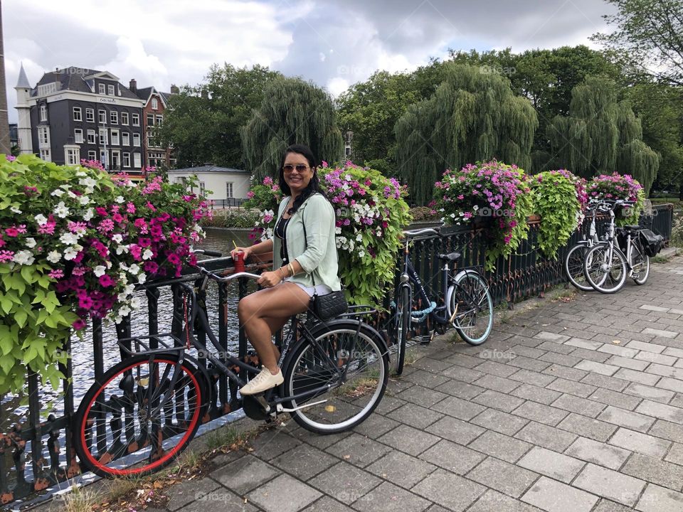 Bike. Amsterdā.