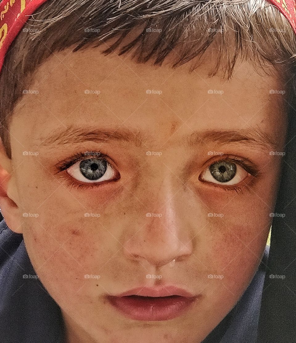 Saying something from eyes