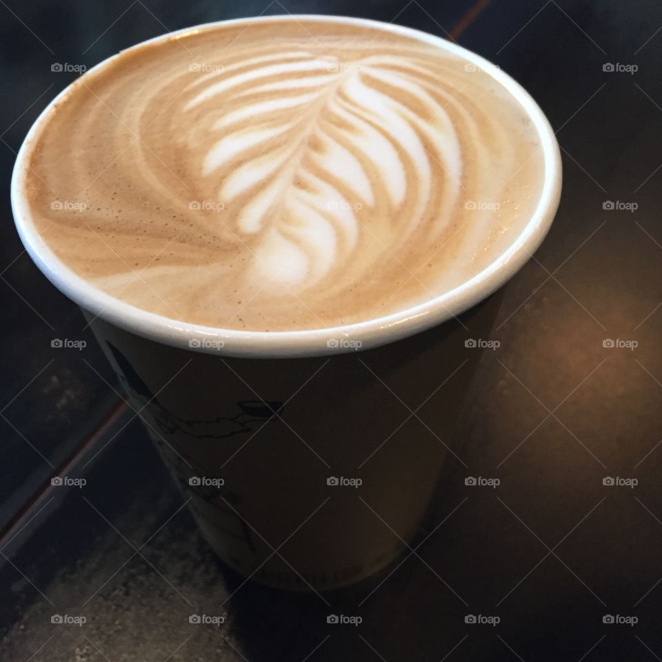 Coffee art, Portland 