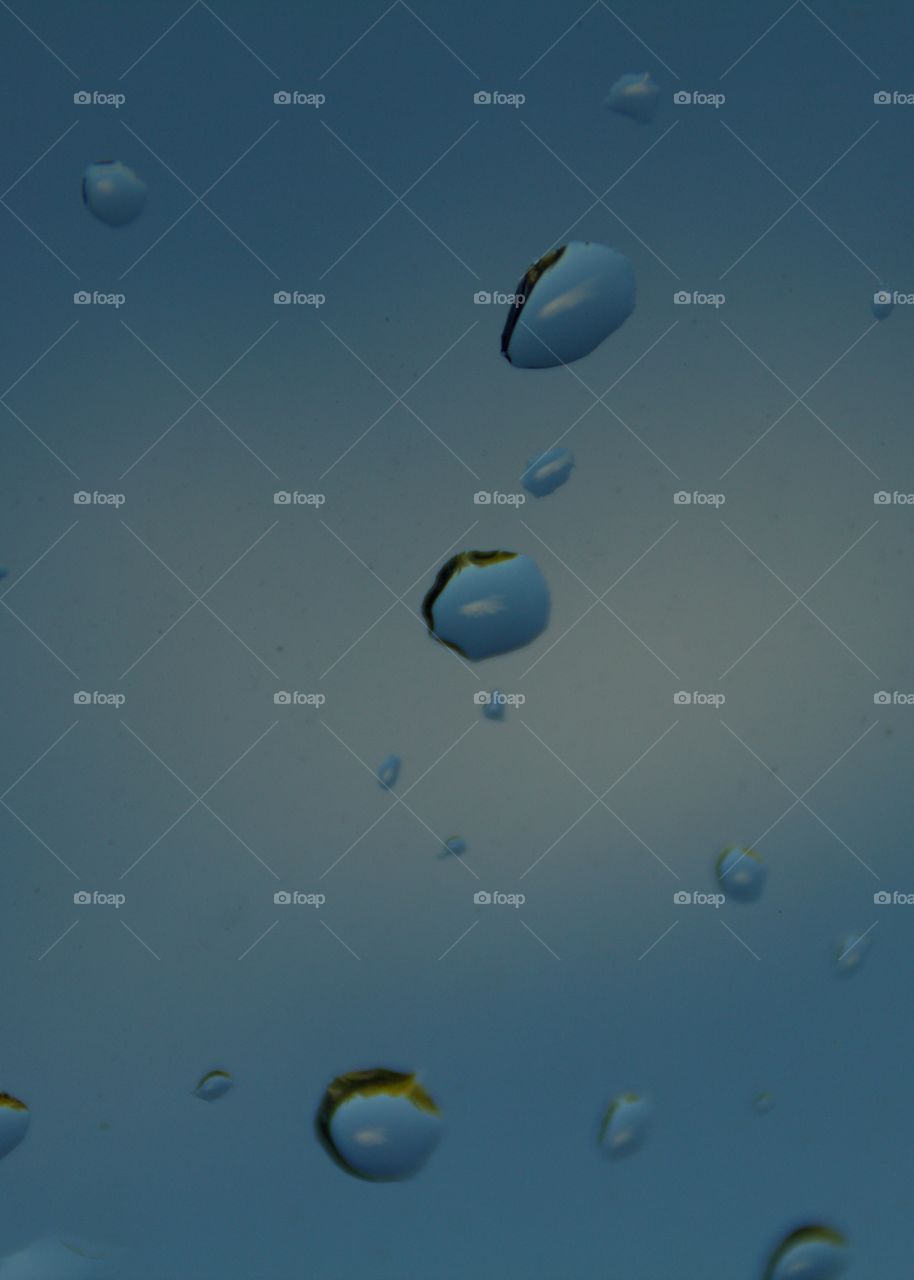 Droplets on dormer window