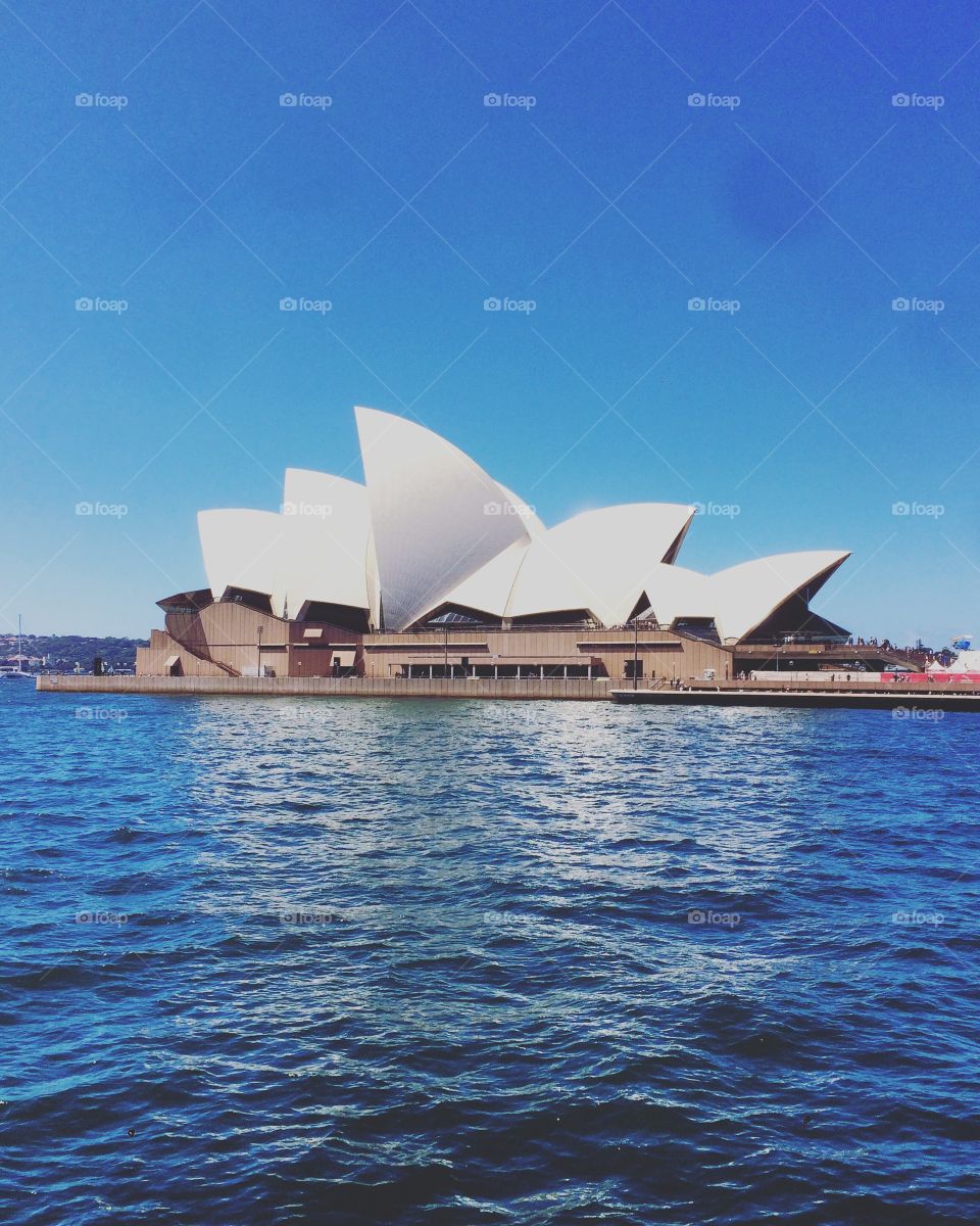 Sydney opera house. 