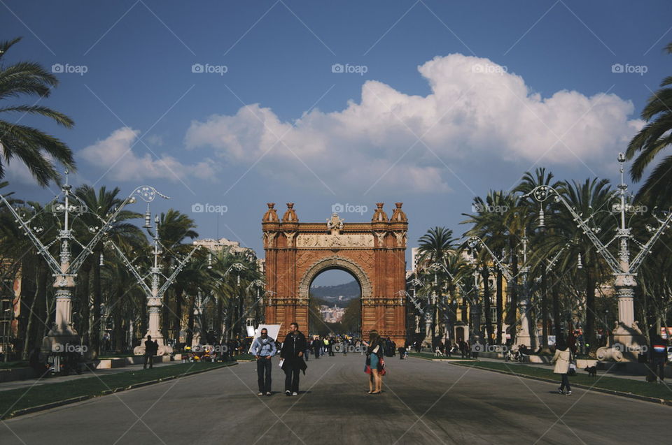 Arco de Triunfo, Barcelona 