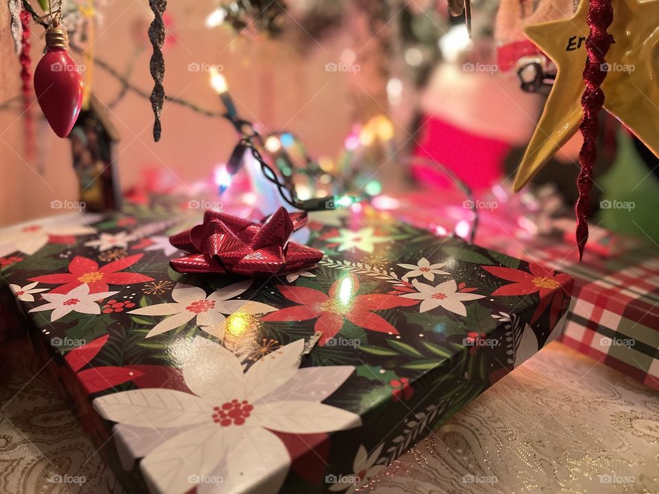 Presents under the Christmas tree 