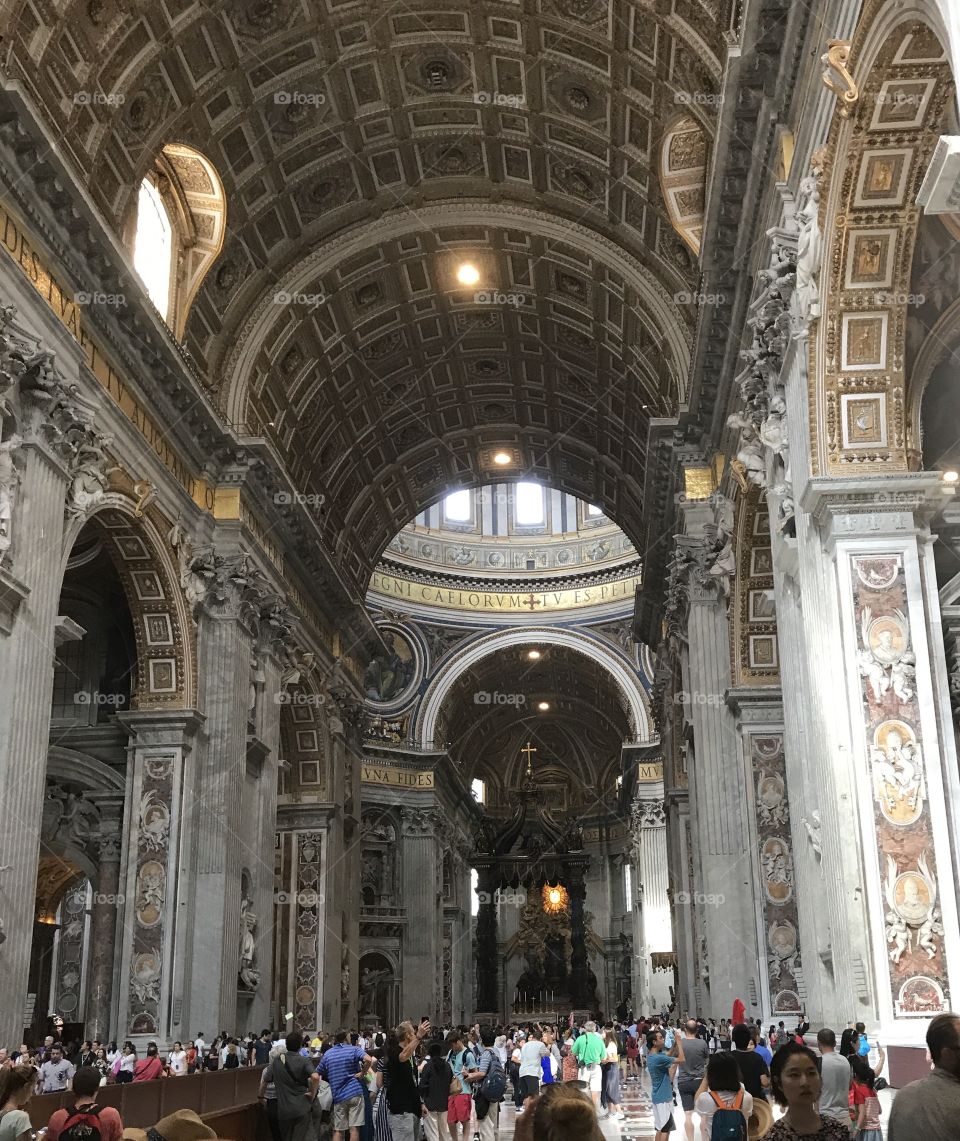 St Petersburg Basilica at the Vatican City 
