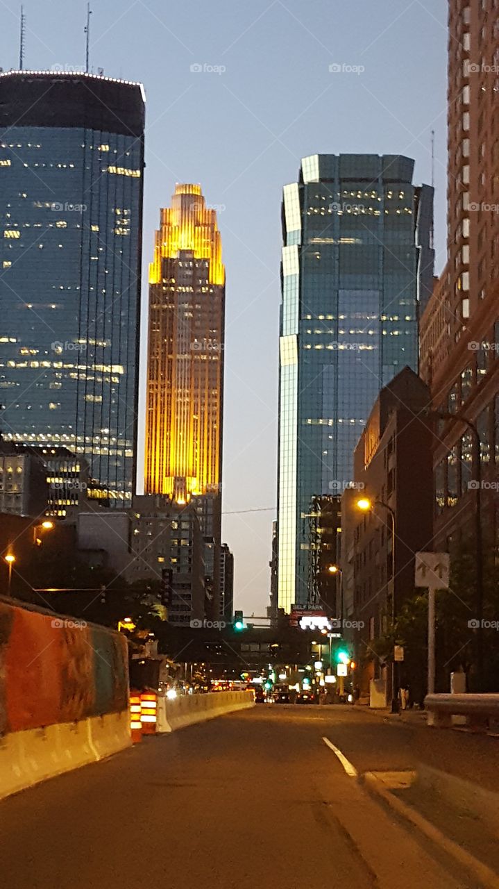 Minneapolis at night