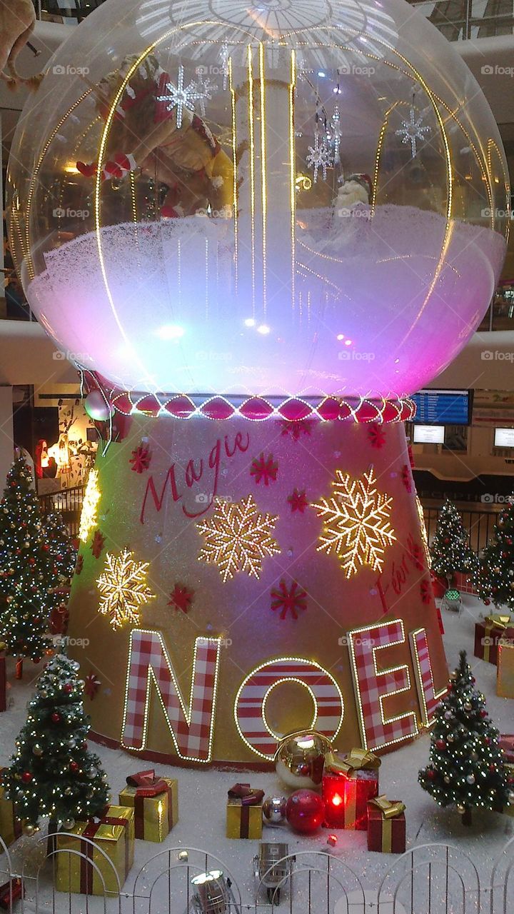 christmas in lyon in france