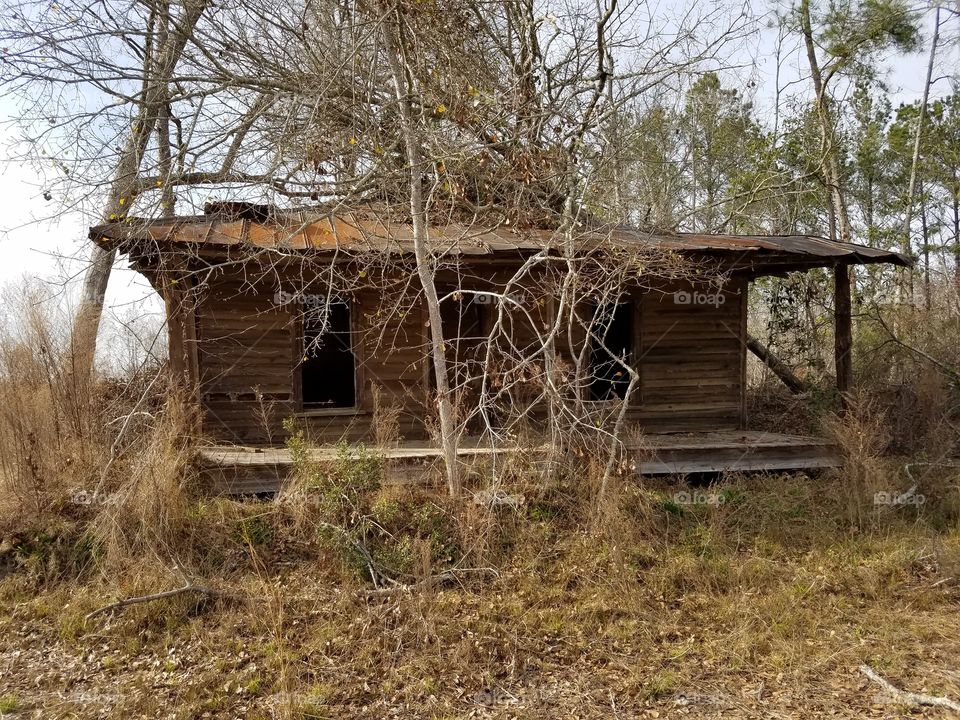 Rustic Dilapidated House