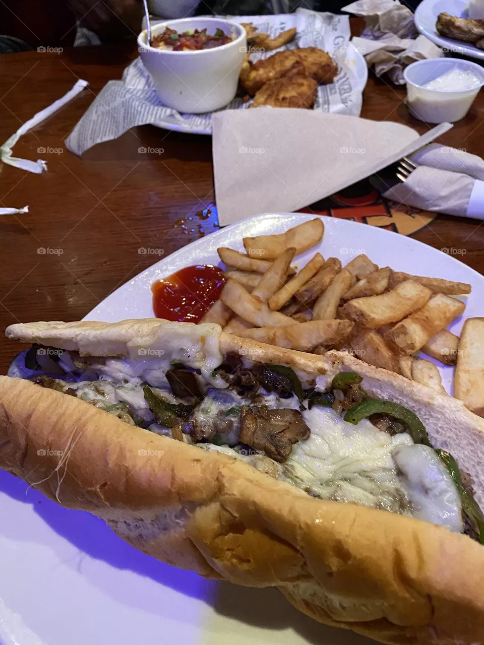 Out eating with family for my birthday 