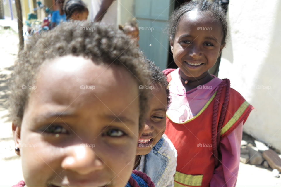 girl black children laughing by shotmaker