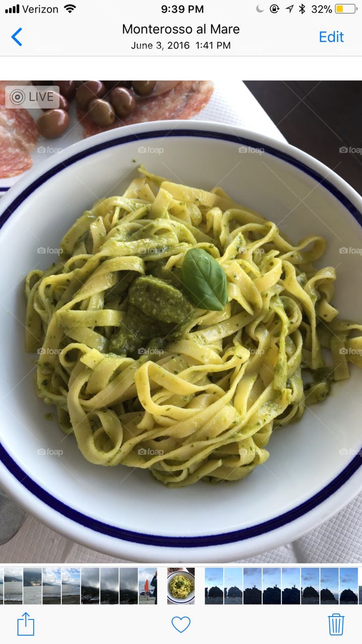 Pesto in Italy