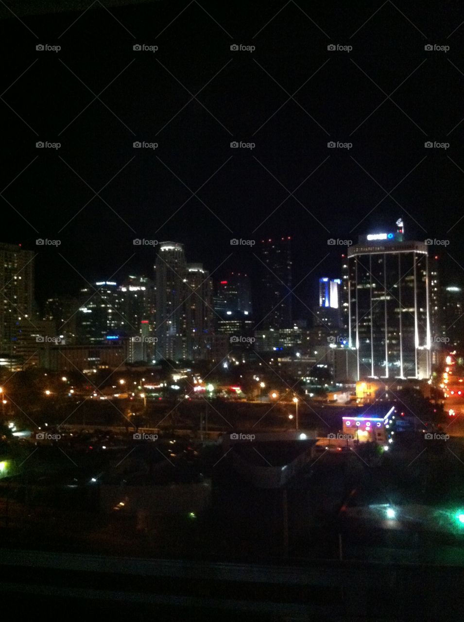 Miami skyline. 2012. Brickell